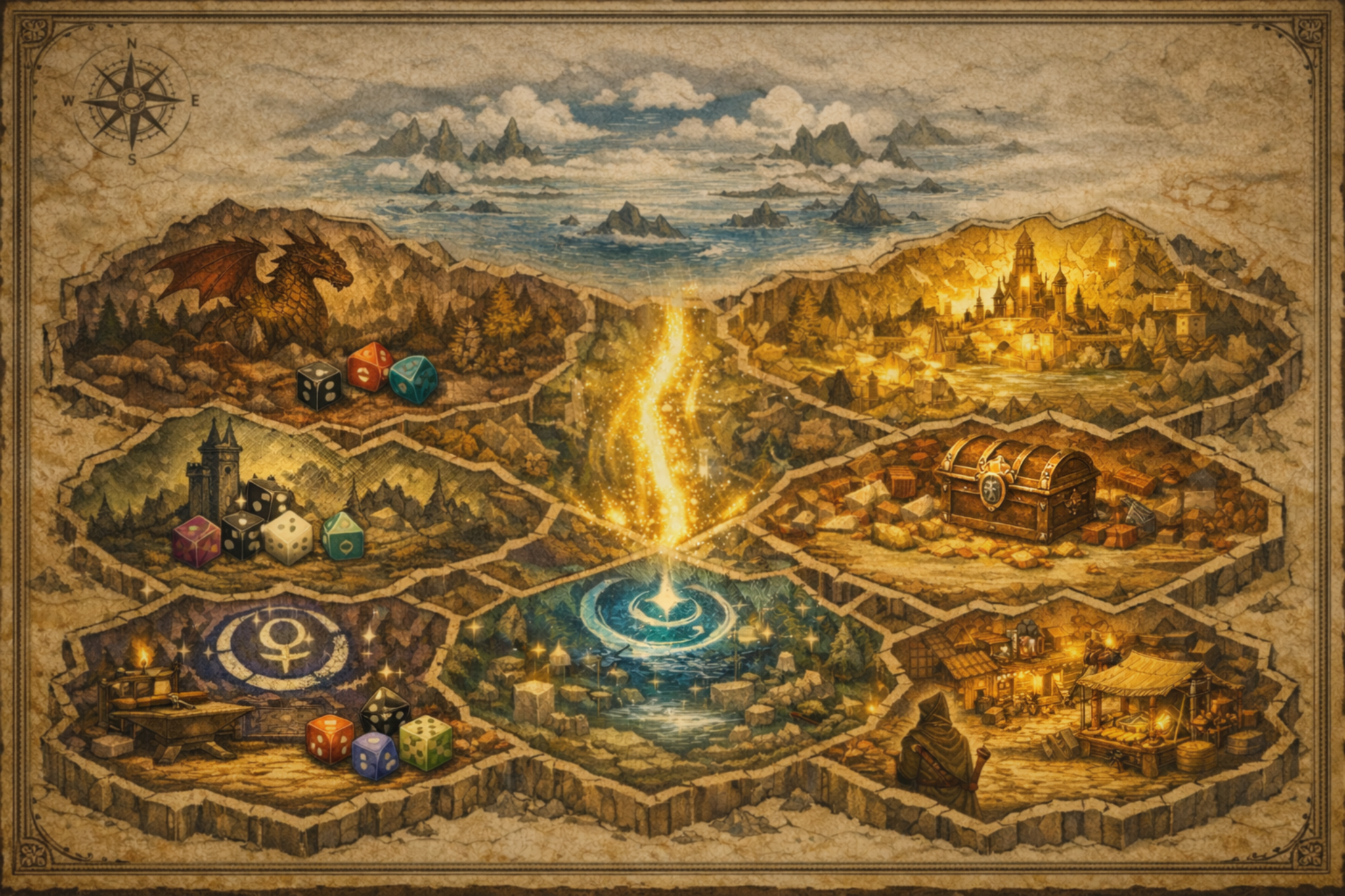 Mapa del Mundo de Paperboat