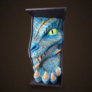Sostenedor de Libros Dragón Observador