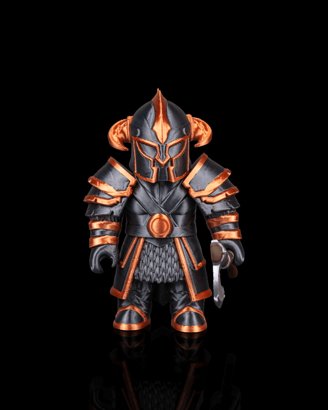 Sköll-Eclipse, paladín vikingo de Legión Imantum. Fotografía de referencia STLFLIX.